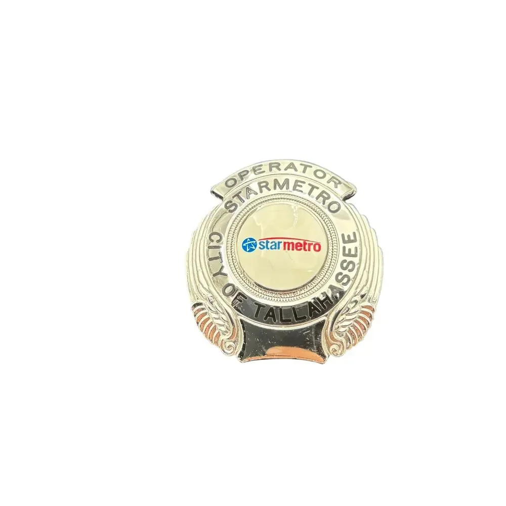 StarMetro Operator Badge Pin City of Tallahassee Transit Bus Driver Uniform